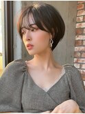 30代40代50代◎大人ナチュラルレイヤーショートボブ　表参道