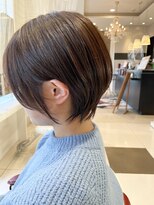 アース コアフュール ボーテ 成田店(EARTH coiffure beaute) 大人かわいい耳かけショート