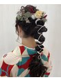 ジョンジョン(JOHN JOHN) 流行りのねじねじアレンジ振袖や袴の着付けもできます