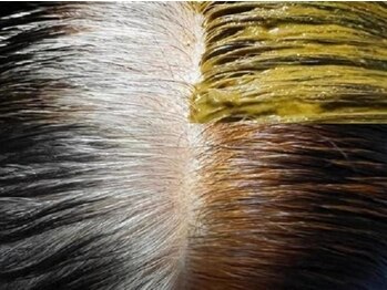 ヘアーサロン セビリアの写真/白髪が気になる。頭皮環境も気になる。色だけでなく髪や頭皮両方に配慮できるカラー剤選びをしませんか?
