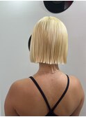 ダブルカラーブロンドベージュカラーケアブリーチハイトーン韓国