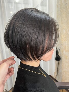 ファンド 千葉(fand) 透明感ボブ/グレージュカラー/ボブルフ/ココアベージュ/