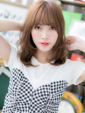 カバーヘア ブリス 戸田公園西口店(COVER HAIR bliss) ★前下がりレイヤーくせ毛風ヘルシースタイル20代30代40代★10