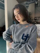 ★くびレイヤーエモージュイメチェンハッシュカットフルバング