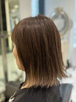 エアー 銀座タワー(AIR)&nbsp;【50代切りっぱなしボブ】air銀座タワー　藤本麻衣