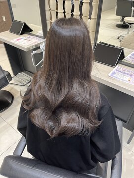 ユーフォリア 銀座本店(Euphoria) ［Mako］ヘアケア髪質改善暗髪地毛風カラー透明感カラー