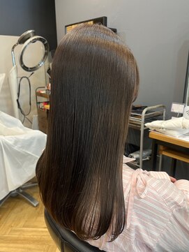 アルター(aL ter) 暗髪カラー ［カール/セミディ/シアーカラー/姫カット/鎌取］