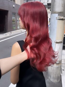 グロウ 上野御徒町(grow) クリアレッド/ハイブリーチ1回/高発色カラー/pixyyyyyy297