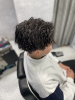 リプレイ 草津店(RIPLAY)&nbsp;カルマパーマ/ベリーショート/ダークアッシュ/ニュアンスパーマ