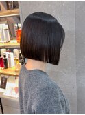 ◇ボブ 縮毛矯正 顔周りカット 表参道 髪質改善