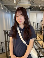 ヌープヘアーアイス(NUUP.hair ici)&nbsp;大人ガーリー大人美人透明感髪質改善ニュアンスくすみカラー