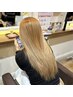 【当日3名限定】シャンプー＋ブリーチ＋カラー+ブロー 18600→16500