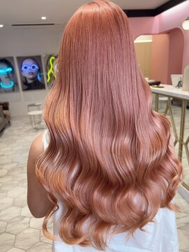 アマンドール(Aman D'or) ダメージレスブリーチ、サーモンピンク♪(村上)