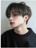 メンズカット　ラウンドマッシュ　韓国風