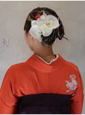 卒業式ヘア/袴ヘア/ヘアセット/ヘアアレンジ/タイトヘア