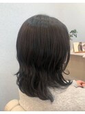 イメチェン/マロンベージュ/刈り上げボブ/美髪/福島市