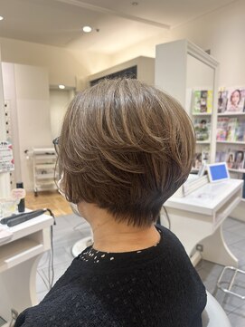 ヘアーズ ギャラリー 堺店(Hair's Gallery) 大人ショート/コンパクトショート/ショートボブ/40代/50代/60代