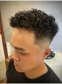 スパイラルパーマ