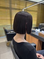 エミュ 伏見 国際センター(emu)&nbsp;ミニボブ/ストレートパーマ/パツッとボブ