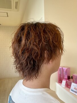 ヘアメイク アリエス 富谷店(HAIR MAKE aries) 【aries富谷店】軽やか無造作マッシュウルフ