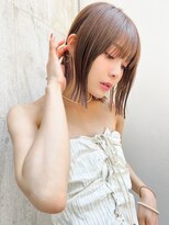 エース (ACE) ACE横浜 ブラウンカラー×ボブカット