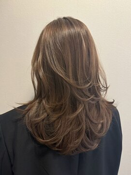 ムード(MOOD,) 暗めカラー/グランマッシュ[レイヤーカット/髪質改善/銀座]