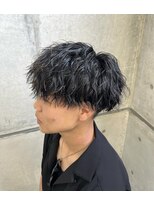 オーシャントーキョー(OCEAN TOKYO) 波巻きパーマメンズツイストスパイラルパーマツーブロック