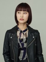 ピークアブー 原宿ハラカド(PEEK-A-BOO) くせ毛多毛ボブショート前下がりモードワイドバングかっこいい