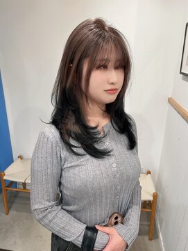 ジジ フィーカ 佐野(Gigi fika) ミディアムハイレイヤー