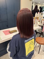 ラグ バイ シゲルカットクラブ 神田久志本店(lag)&nbsp;ワインレッドカラー