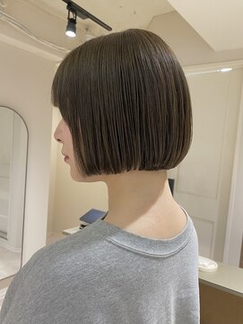 クーナバイトマト 横浜(Cuna by TOMTO) 【RYOSUKE】ミニボブ_アッシュグレージュ