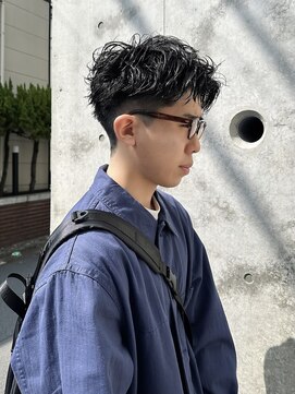 オルカ(ORCA) フェザーショート/ルーズショートパーマ/メンズパーマ