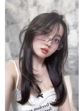 ニュアンス似合わせカットのフェイスレイヤー