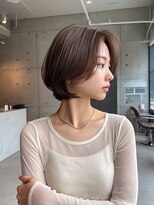 クレビアテン(CreBiA ten_)&nbsp;艶髪/艶感/艶髪/透明感/レイヤーカット/顔まわりカット