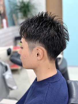 サムズヘア(Sam's hair) メンズカットツーブロックスパイキーショート