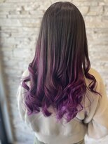 トータルビューティサロン シェリ(total beauty salon cheri)&nbsp;グラデーションカラー【グレージュ～パープル＆ピンク】