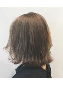 〇ハイライト×アッシュベージュ