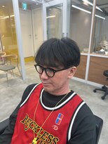ルースト 南堀江店(ROOST) 刈り上げセンターパート/波巻きツイストスパイラル/南堀江