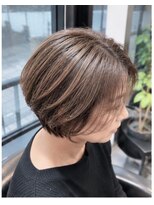 ヘアアンドメイク アース 入間店(HAIR&MAKE EARTH)&nbsp;前下がりボブ