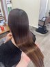 【中村指名限定】艶めく美髪コース♪髪質改善ストレート+カット