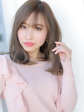 アグ ヘアー ミーア 高円寺店(Agu hair mire) グレージュ×透明感☆ミディスタイル