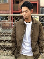 バチカ(BATICA) ツーブロ　王道モテパーマ