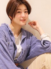 愛され大人可愛いハンサムショート　（大宮）