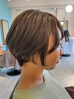 カフカヘア 吉祥寺店(kafka hair)&nbsp;丸みショート☆オリーブグレージュ