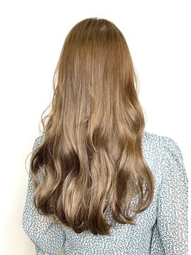 メーヴェ(Mowen) mowen 南堀江 透明感アッシュグレージュ×ヌーディーカラー