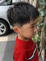 アルモ ヘア フア 東静岡(ALMO hair HUA)&nbsp;【ALMO】ツーブロックメンズキッズショート