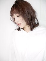 大人の前髪外ハネボブ　【有海一生】 髪質改善 カット