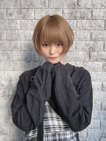 リアイス(Re:ICE)&nbsp;ミニウルフ/くすみブルー/流れるレイヤー/インナーハイライト