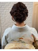 着物ヘアセット