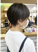 30代/40代/50代・絶壁解消・小顔前下がりショートボブ【中村】